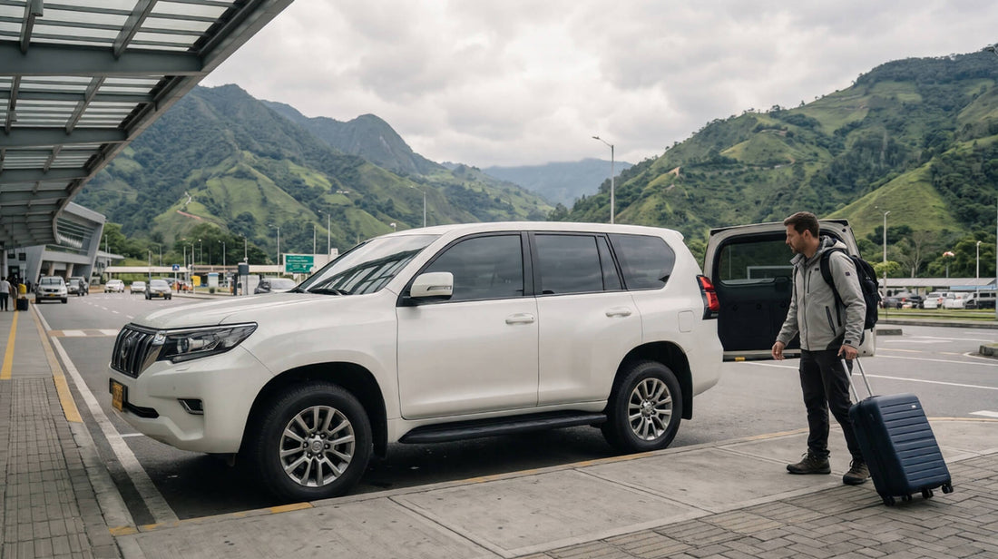 Entrega de carro alquilado en el aeropuerto José María Córdova | Exotic Rent-a-Car