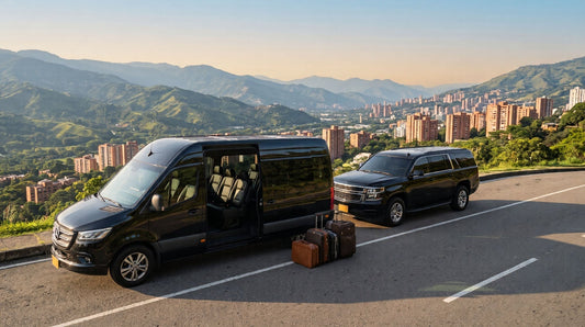 Van con conductor y camioneta de 8 puestos en alquiler en Medellín | Exotic Rent-a-Car