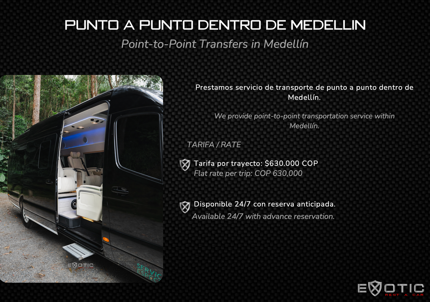 VAN SPRINTER 8 PASAJEROS CON CONDUCTOR