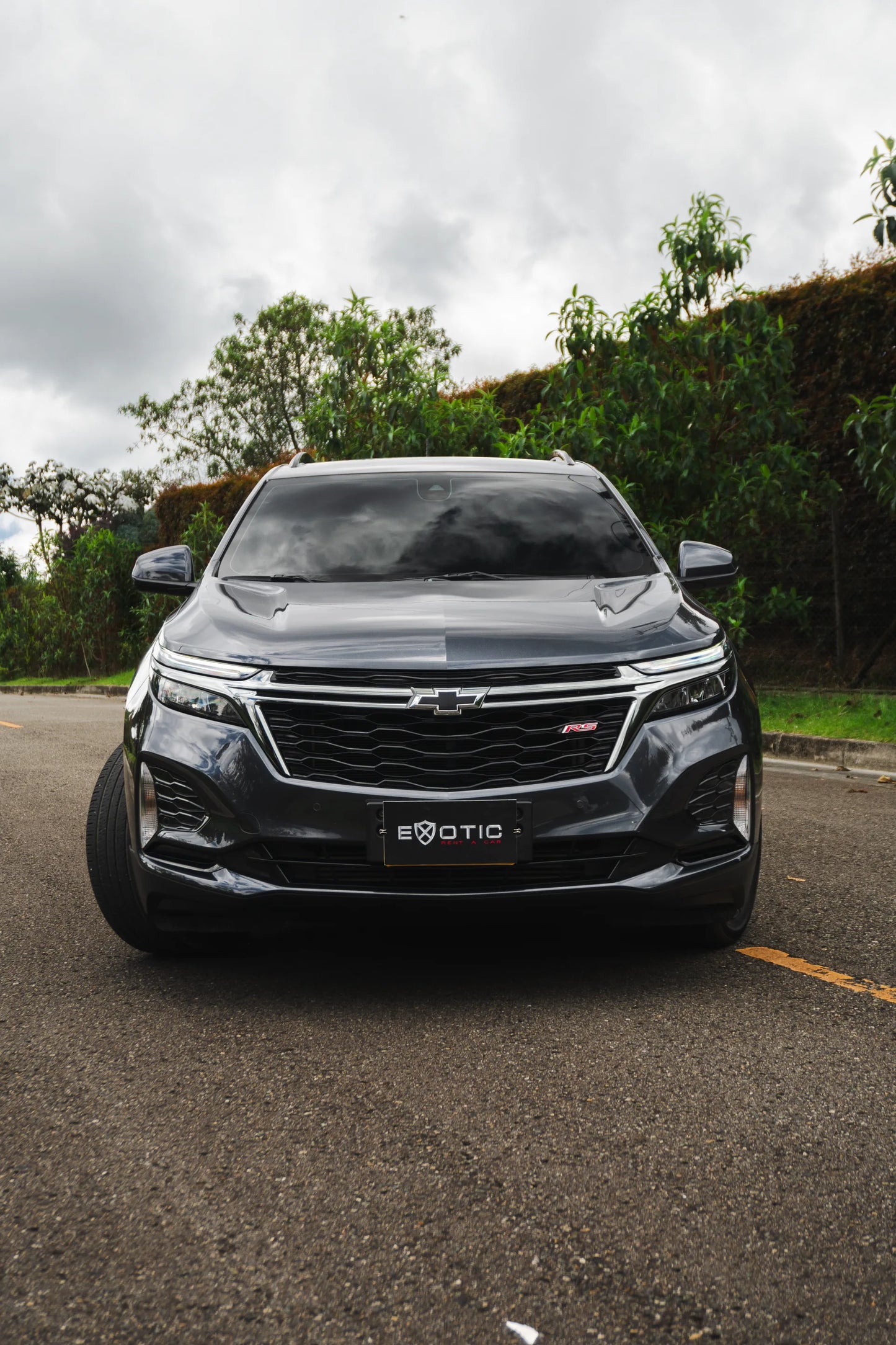 Alquiler de vehículos en Medellín - Chevrolet Equinox RS, vista frontal
